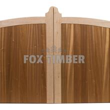 SOLID T & G BOARDED ARCH TOP HARDWOOD 