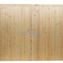 SOLID T&G BOARDED FLAT TOP REDWOOD