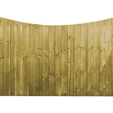 PRESSURE TREATED CONCAVE CLOSE BOARD GREEN
