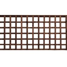SQUARE TRELLIS BROWN