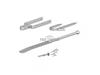 GALV SPRING FASTENER SET STAPLE CATCH