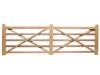 HARDWOOD 5 BAR ENTRANCE GATE