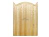 SOLID T&G BOARDED ARCH TOP REDWOOD GATE