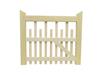 PALED REDWOOD GATE