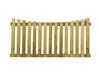 PICKET FENCE PANEL CONCAVE PRESSURE TREATED