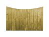 PRESSURE TREATED CONCAVE CLOSE BOARD GREEN