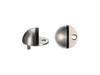 DOOR STOP - FLOOR MOUNTED - OVAL - 40MM