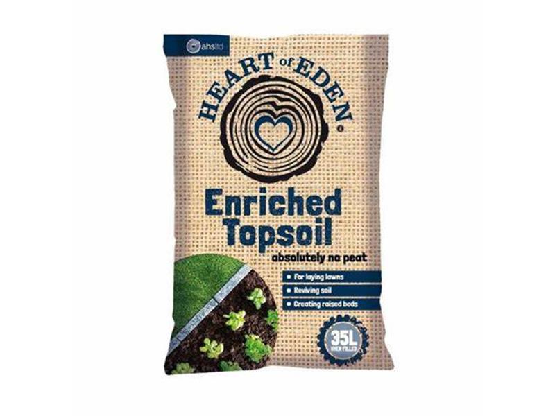 HEART OF EDEN ENRICHED TOPSOIL 35L