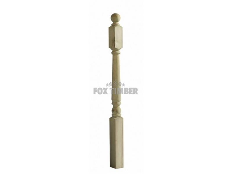 SOFTWOOD COLONIAL NEWEL POST