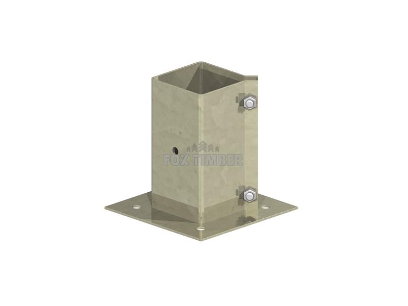 BOLT DOWN FENCE SUPPORTS