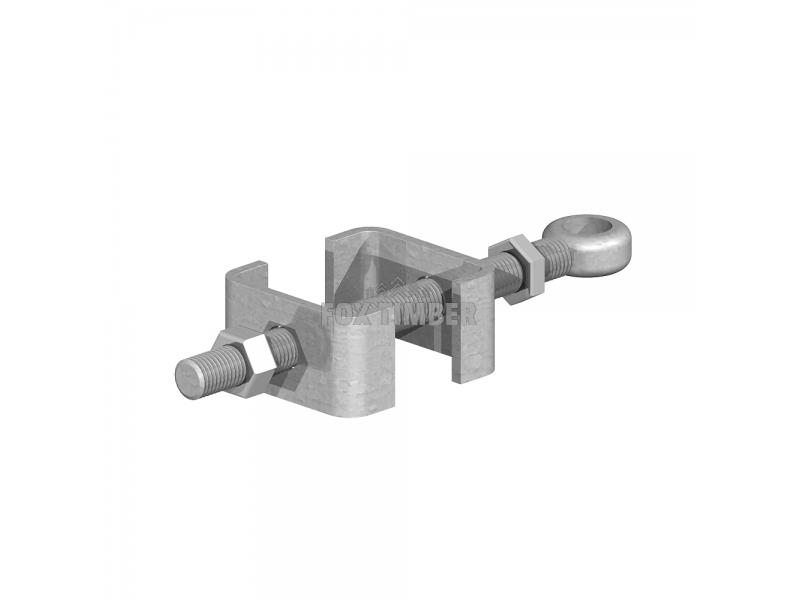 GALV ADJUSTABLE BOTTOM GATE FITTING 3