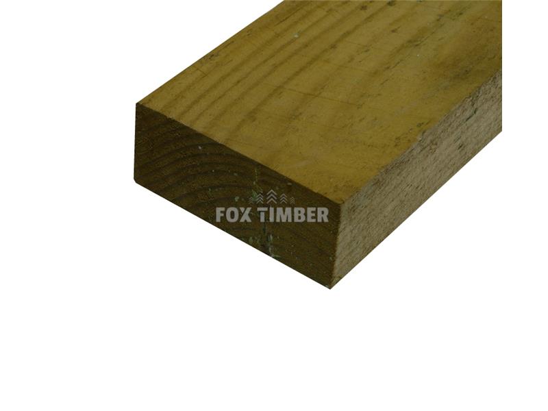 SAWN TANALISED RAILS