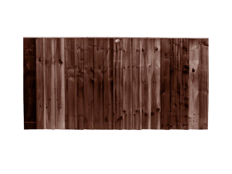 CLOSE BOARD PANEL 6 X 3 BROWN