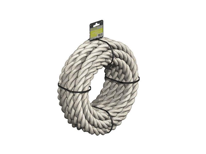 FM 3 STRD POLYHEMP ROPE 12M PK