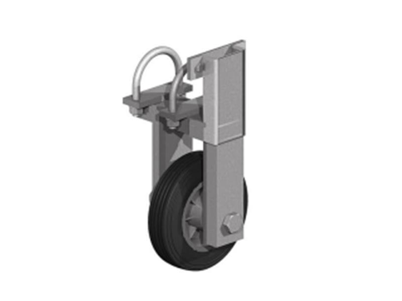 CLAMP ON GATE WHEEL> METL GATE