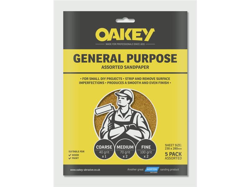 ASSORTED - (1 X C, 2 X M, 2 X F) 280 X 230MM