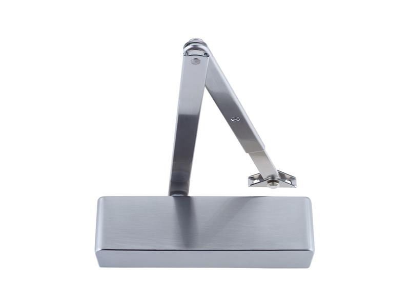 SIZE 2-4 DOOR CLOSER SILVER