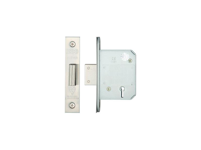 BRITISH STANDARD 5 LEVER DEADLOCK - 64MM