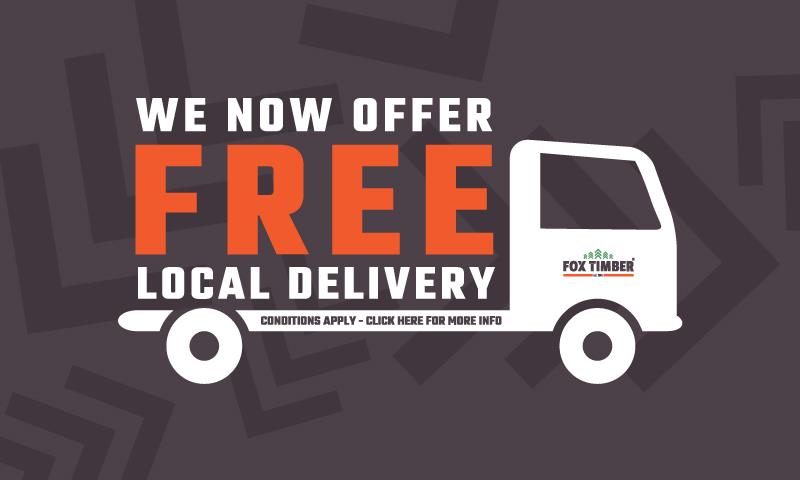 Free local delivery now available